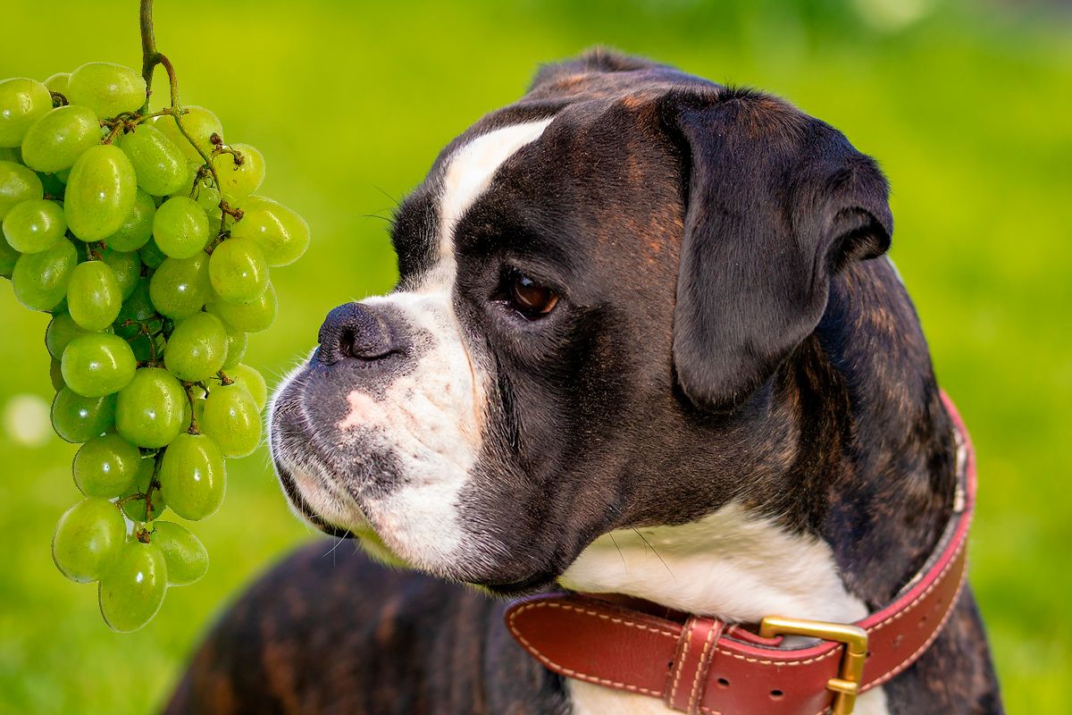 ¿Los perros pueden comer uvas?