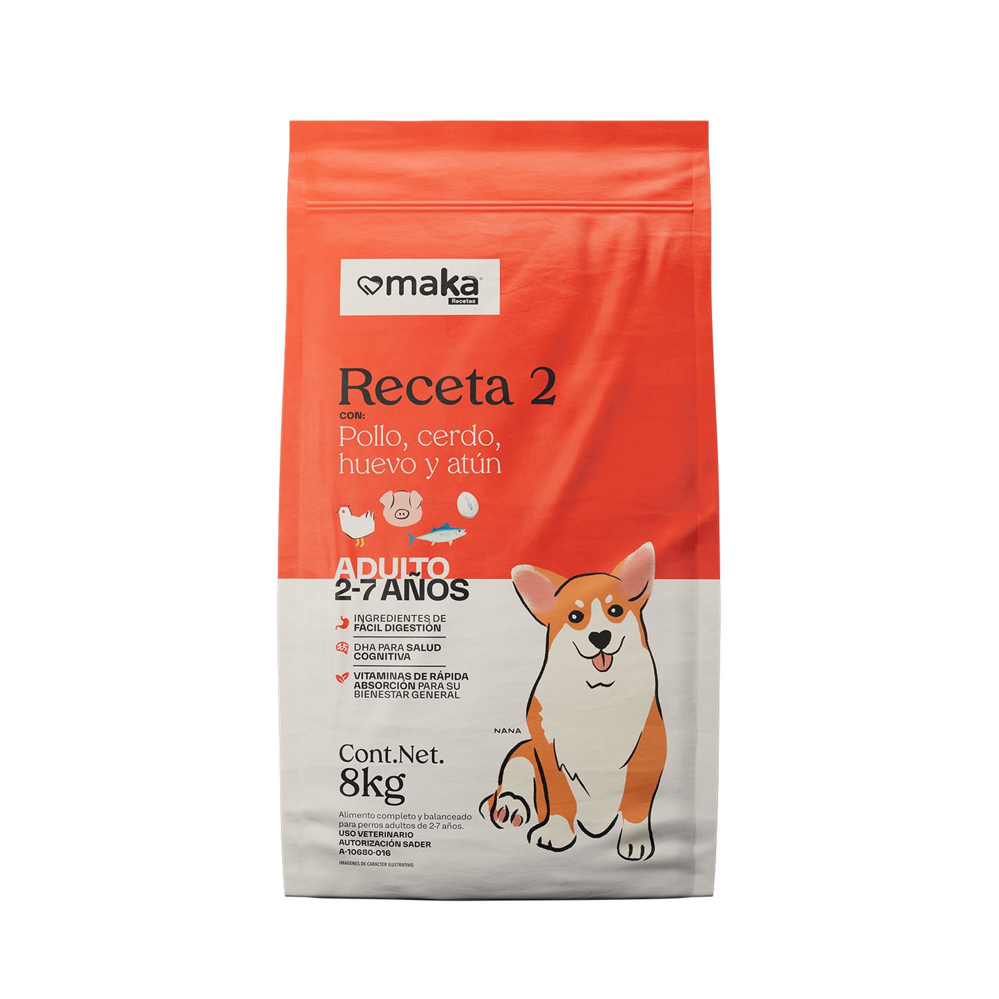 Receta 2 Razas Medianas y Grandes