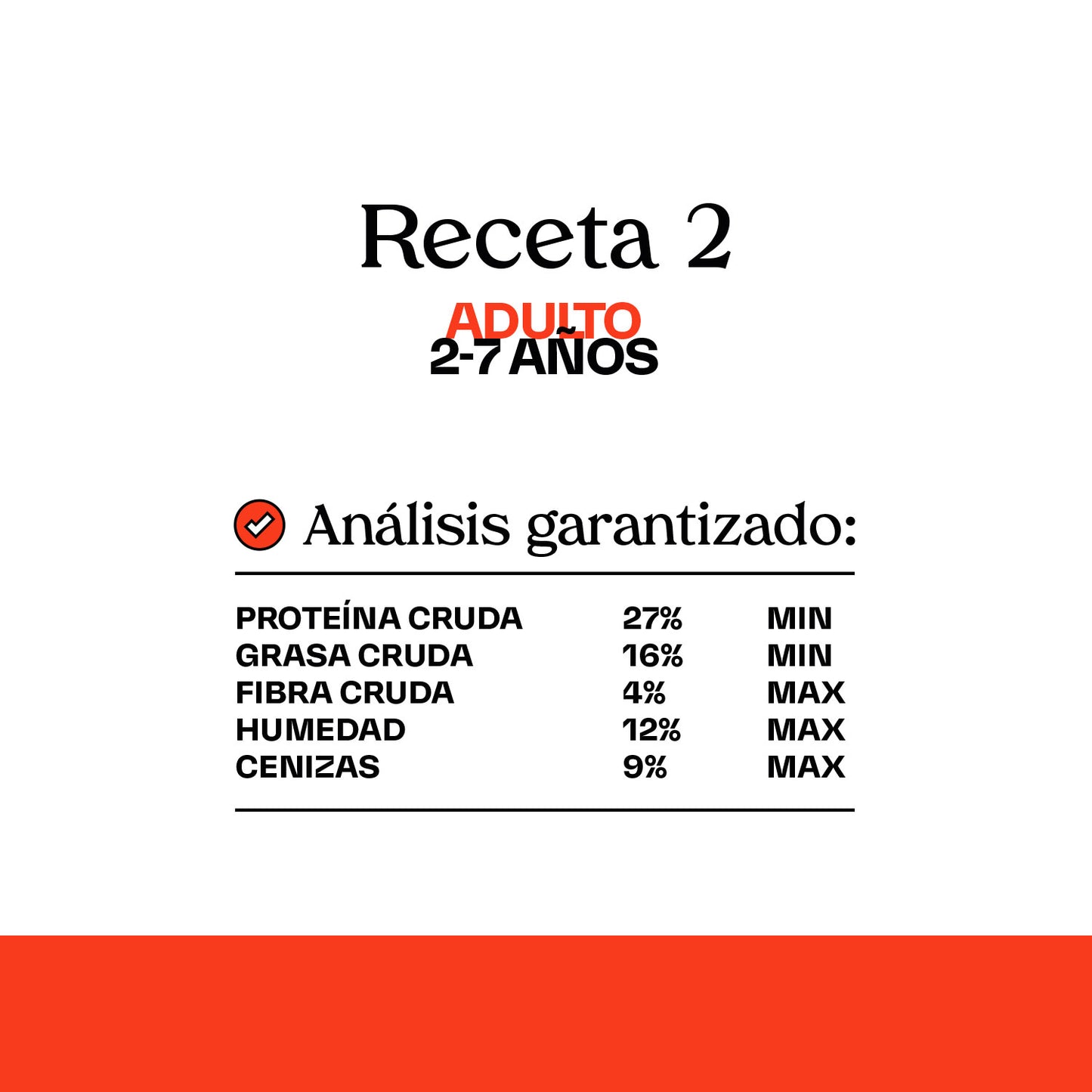 Receta 2 Razas Medianas y Grandes