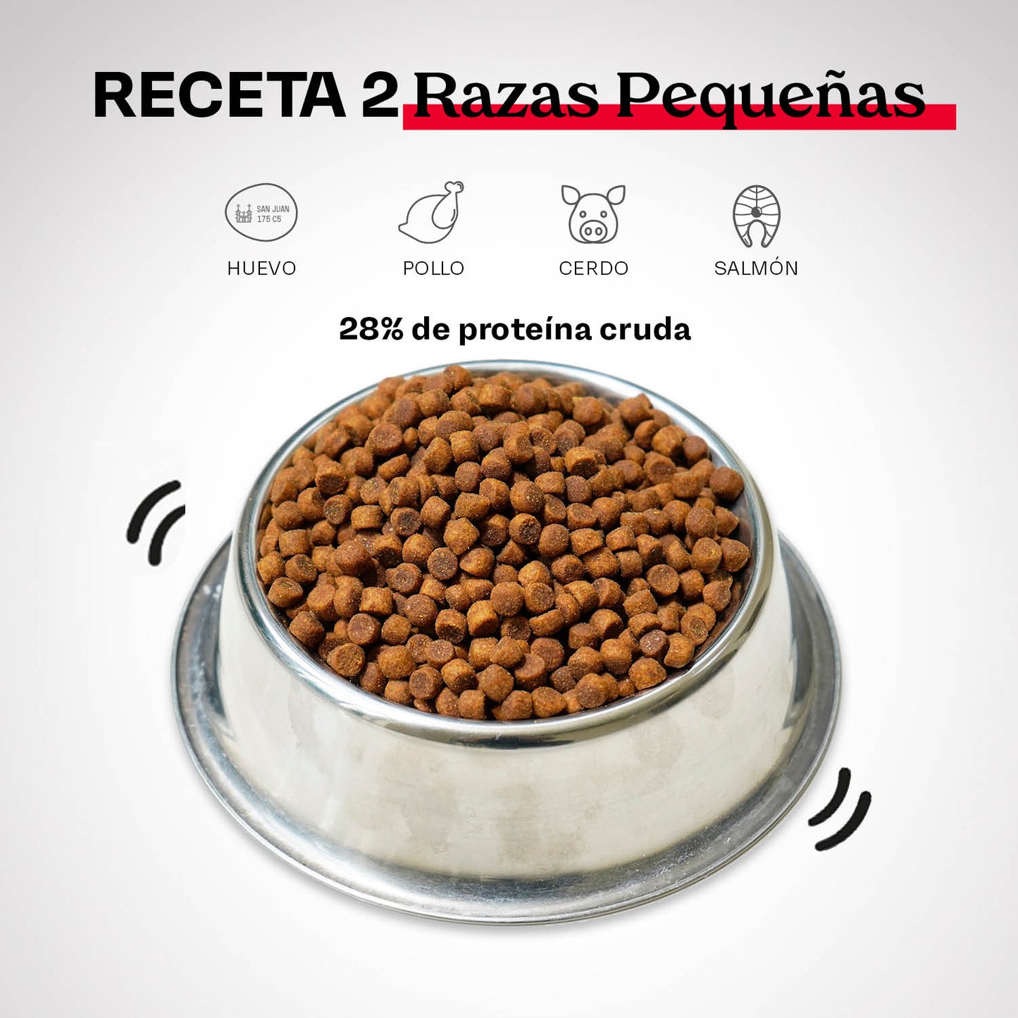 Receta 2 Razas Pequeñas