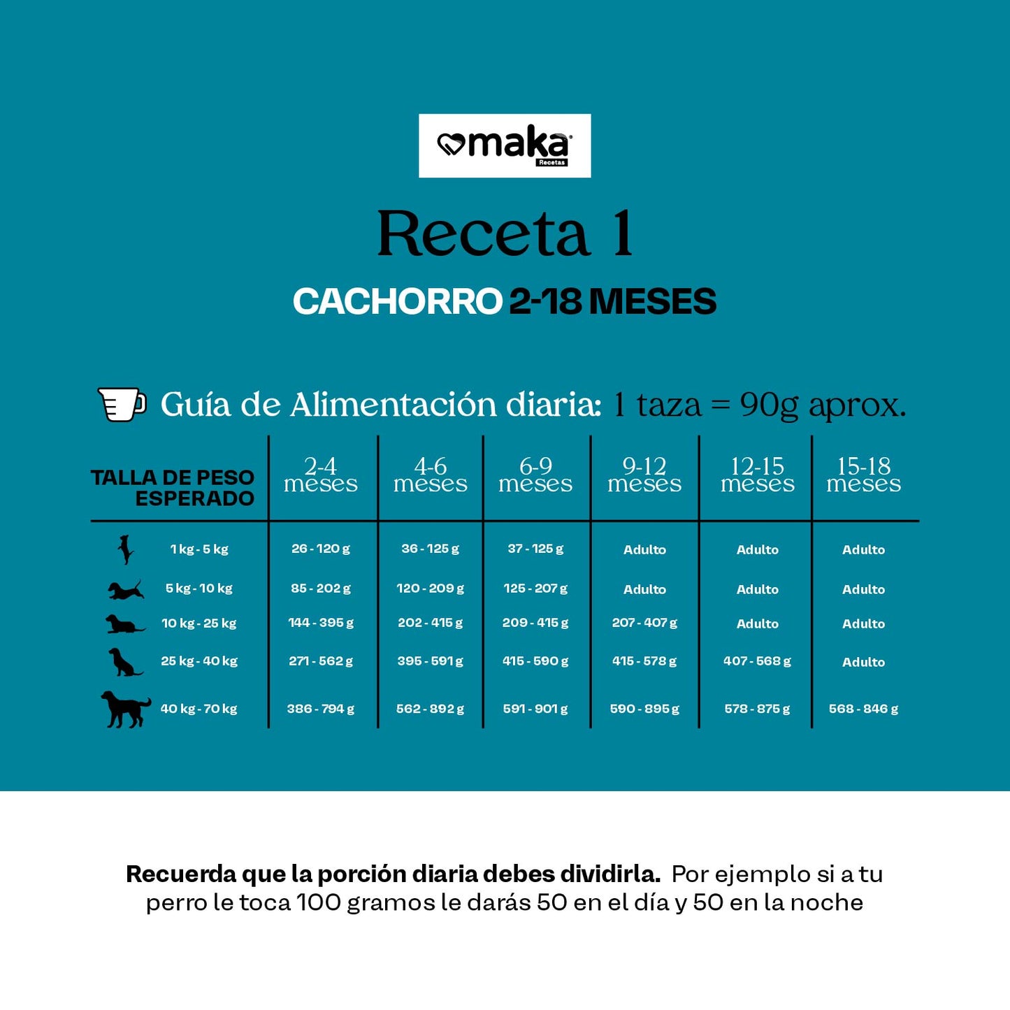Receta 1 Cachorro