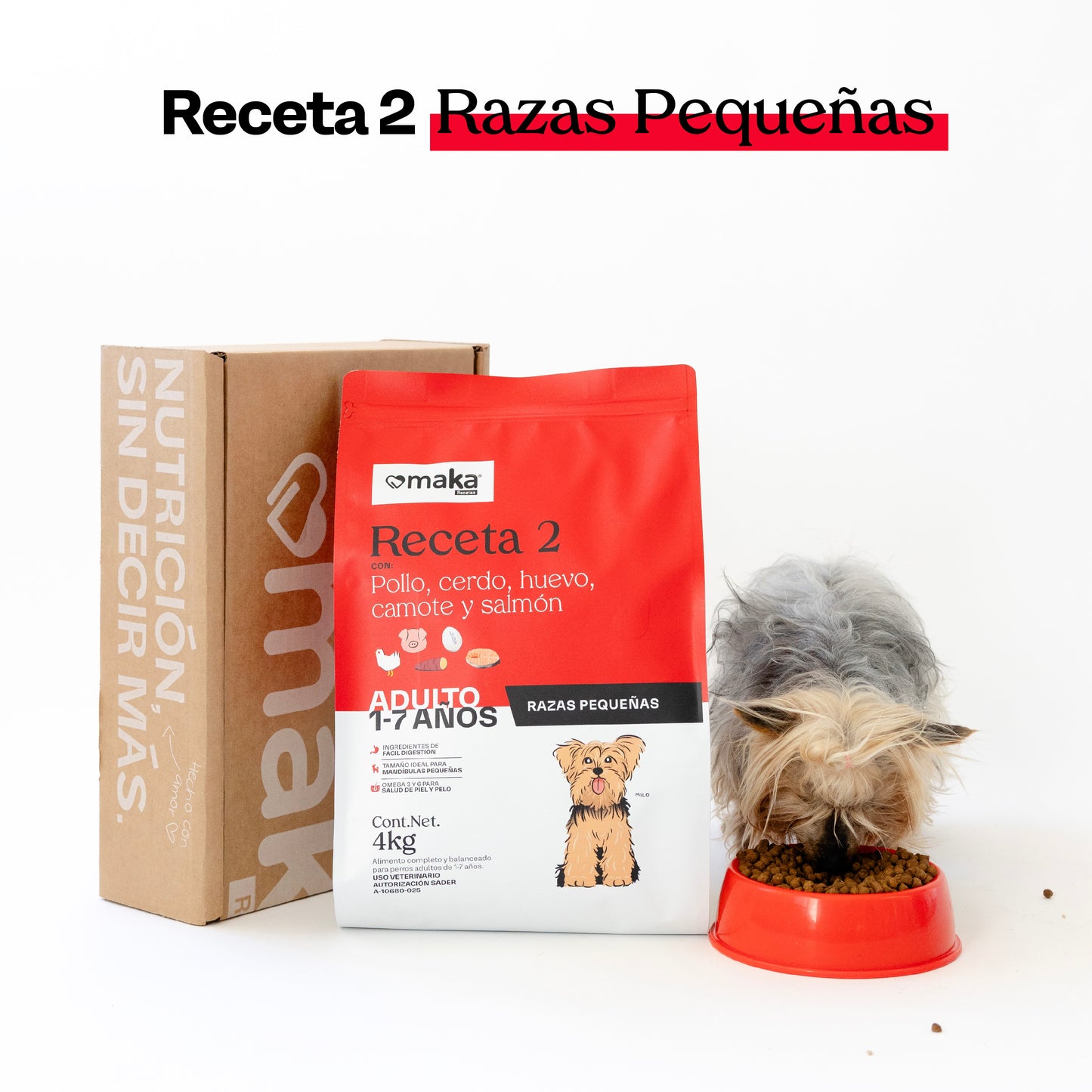 Receta 2 Razas Pequeñas