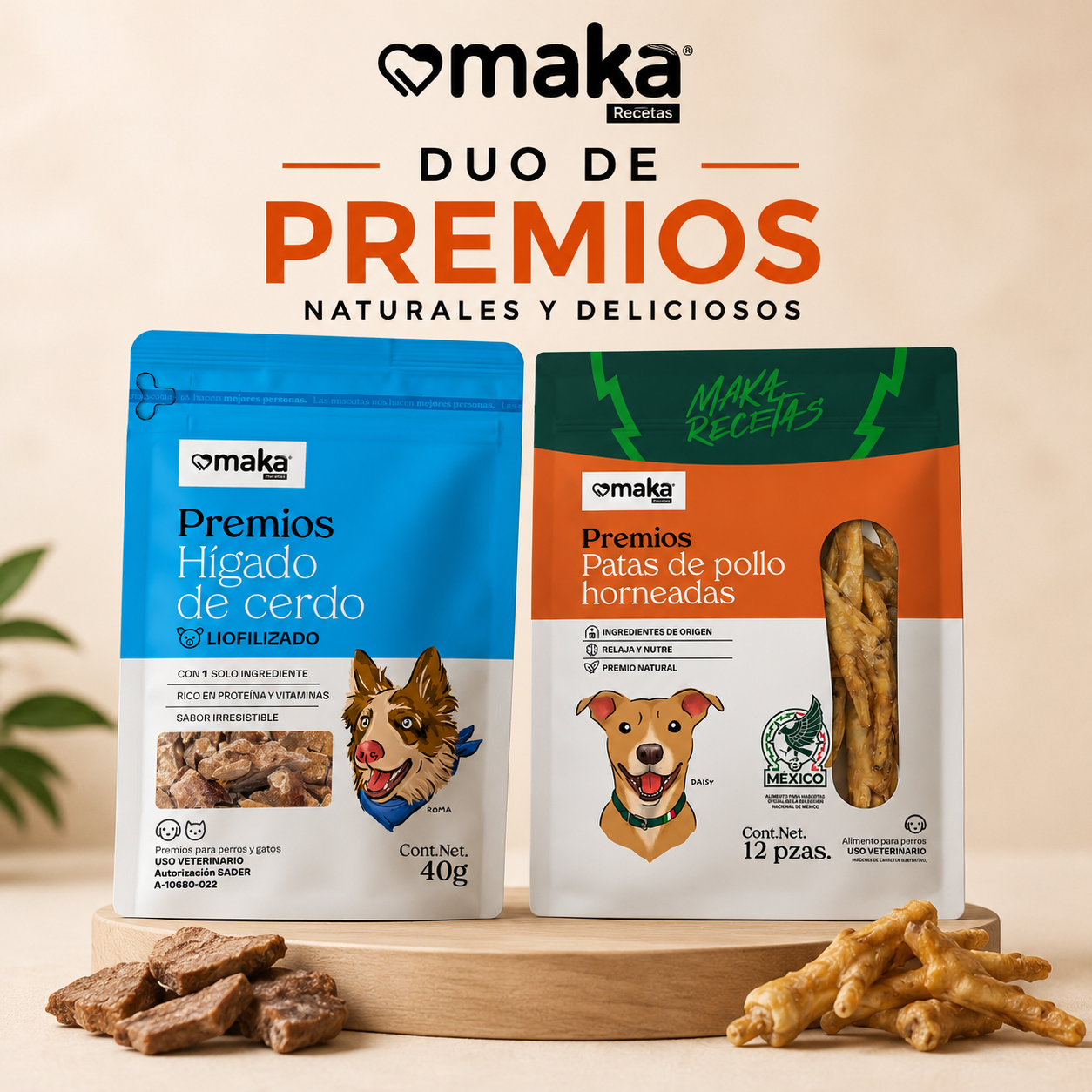Hígados y Patas