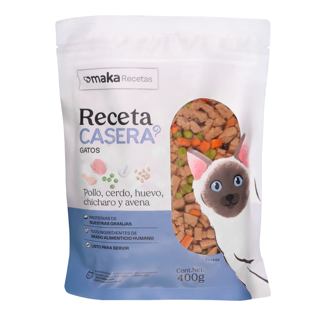 Pollo, cerdo, huevo, chícharo y avena