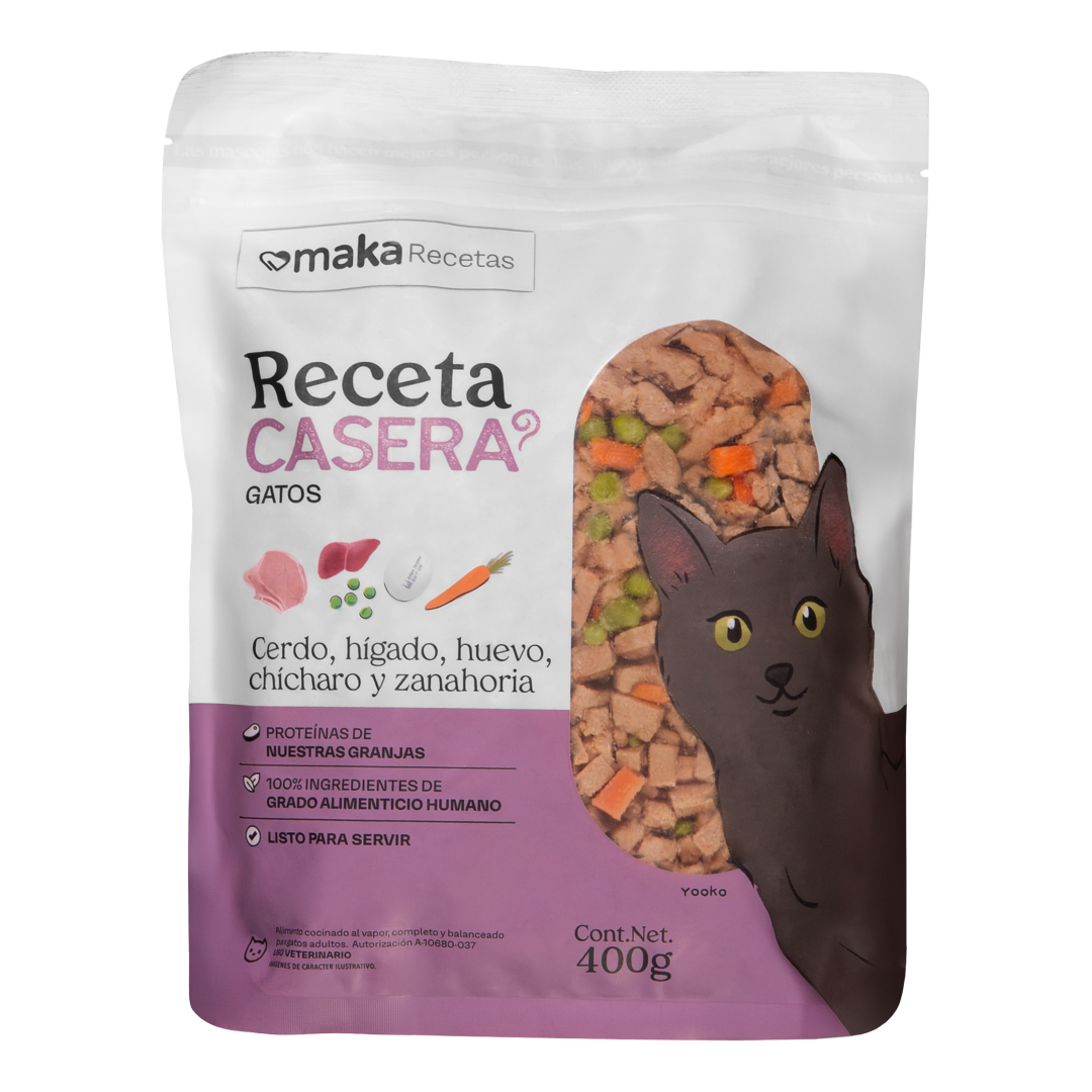 Cerdo, hígado, huevo, chícharo y zanahoria