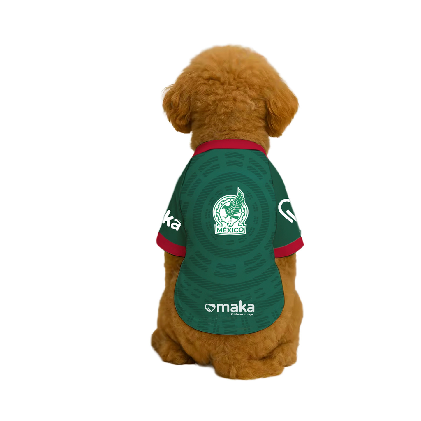 Playera para perro edición México Maka