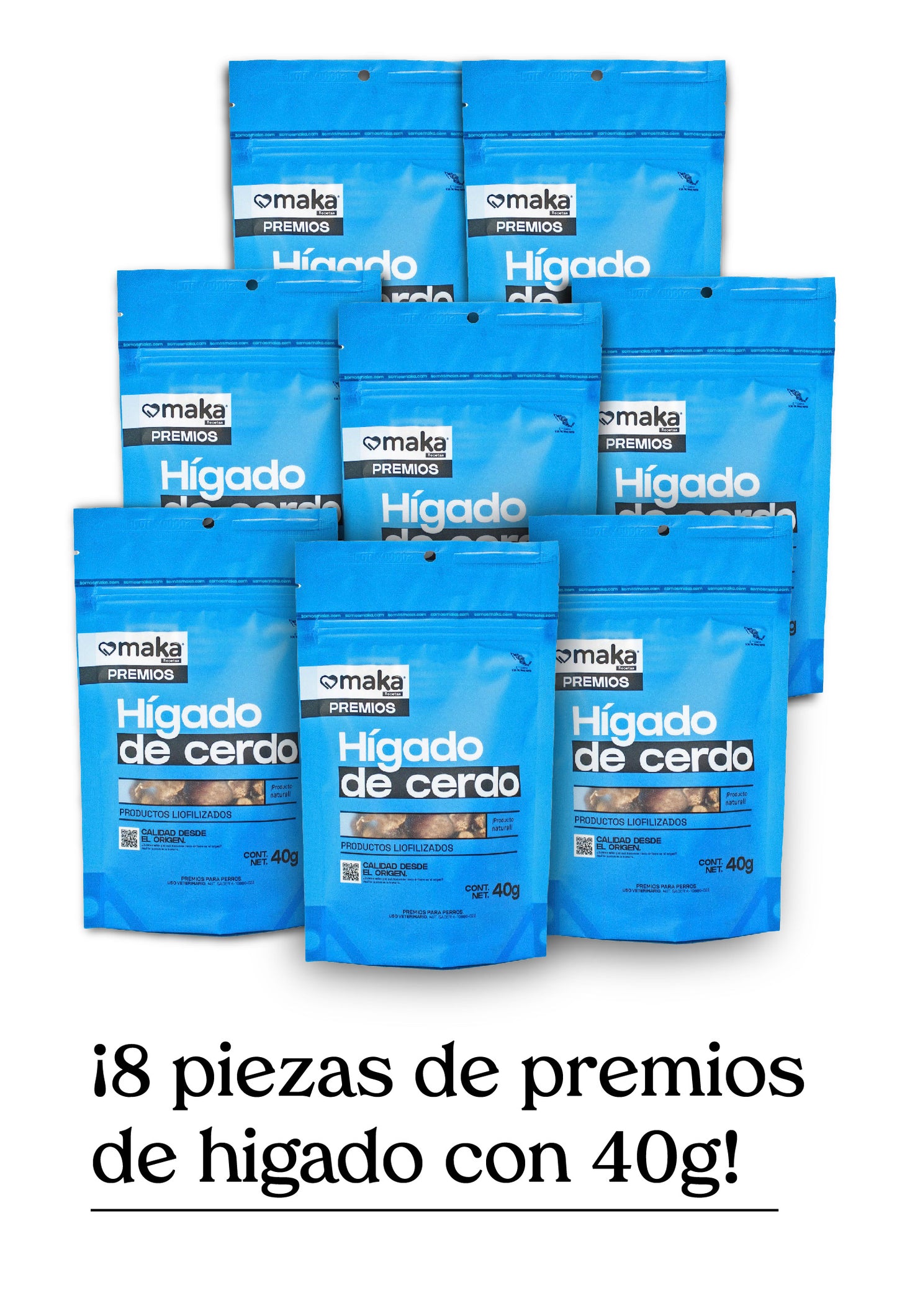 Premios de higado de cerdo maka 