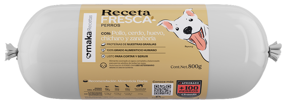 Pollo, cerdo, huevo, chícharo y zanahoria